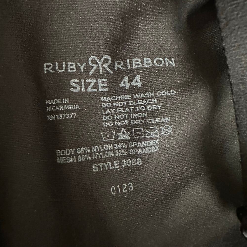 Ruby Ribbon Everyday Shape Cami Black Style 3068 … - image 4